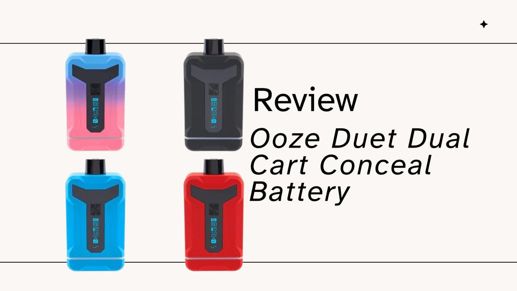 Ooze duet dual carts battery review at vivant online vaporizer shop