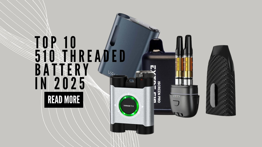 Top 10 510-threaded batteries at Vivant Online Vaporizer Shop, showcasing the best options for enhanced vaping performance and style.