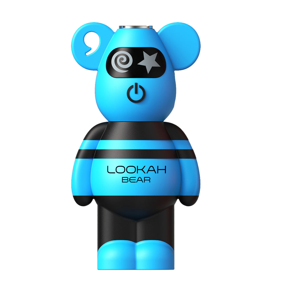 Lookah Bear battery with three voltage settings: 3.2V, 3.6V, and 3.9V.