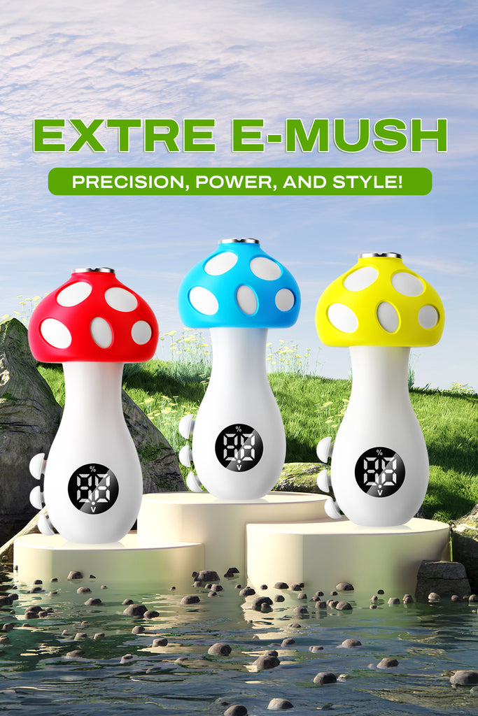 Extre e-mush mushroom shaped hidden 510 thread battery at vivant online vaporizer shop.