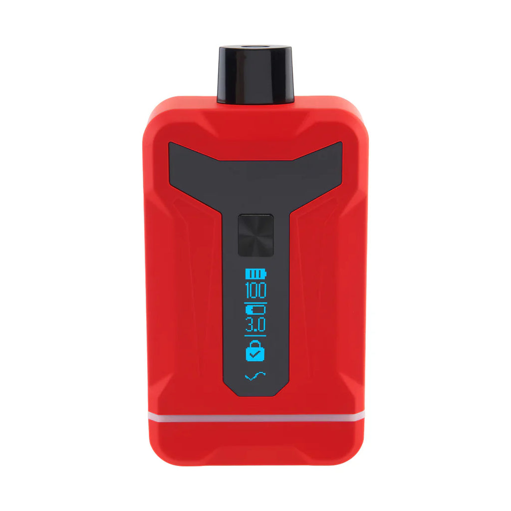 Pass-through charging feature of the Duet vape battery.