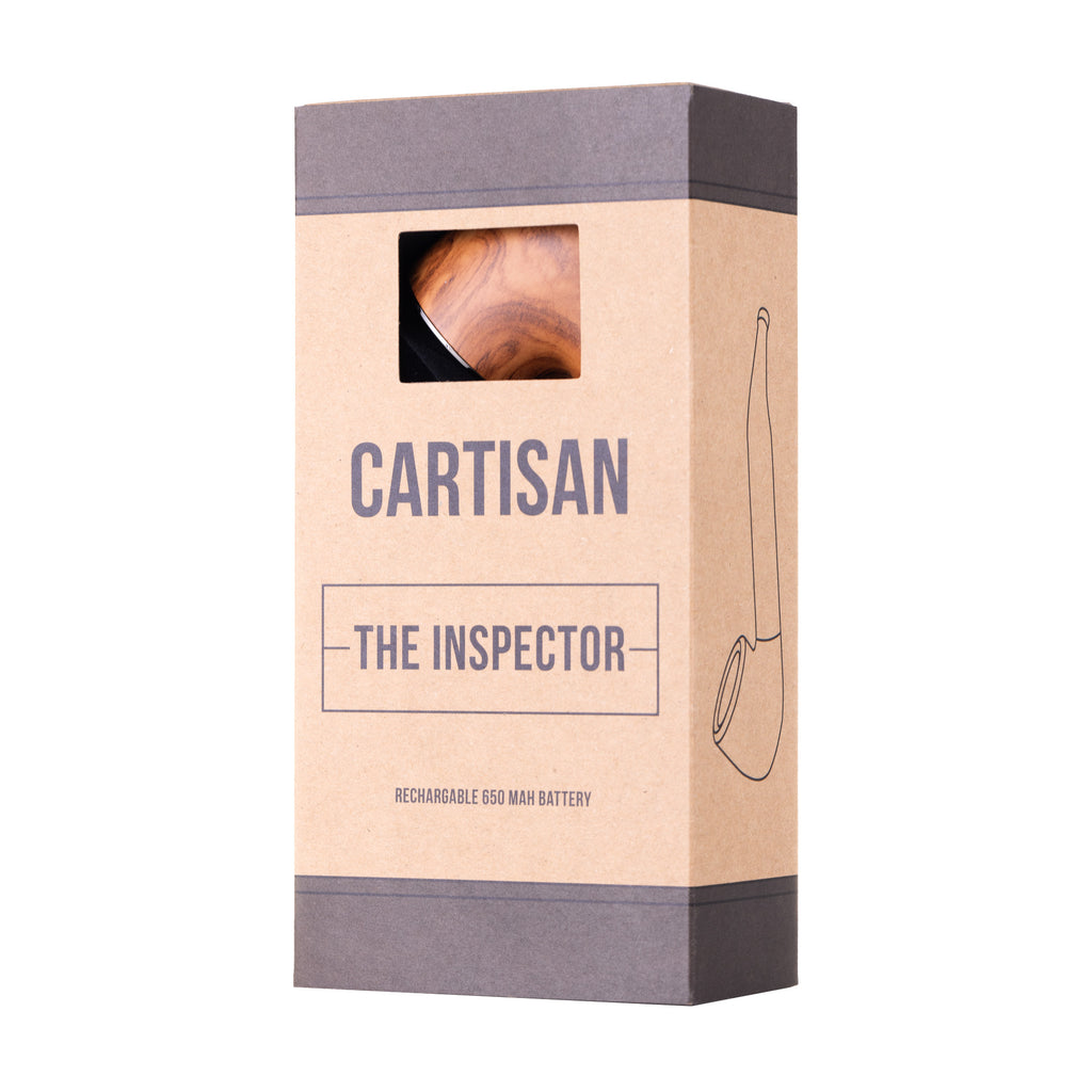 Best 510-thread battery for oil carts – The Cartisan Inspector offers discretion and performance in one device.