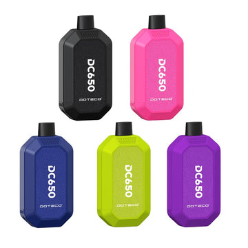 DoTeCo DC650 Hidden Dual Cart Vaporizer - Stylish and discreet vaping solution.