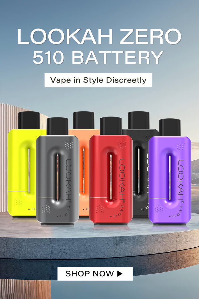 Lookah zero 510 thread battery wirh different colors available with the best price at vivant online vaporizer store.