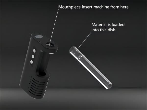 Easy-to-Use Yeson-3S Dry Herb Vape with Reverse Charging Capability